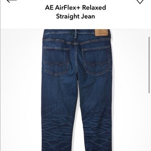 Air flex relaxed straight jeans